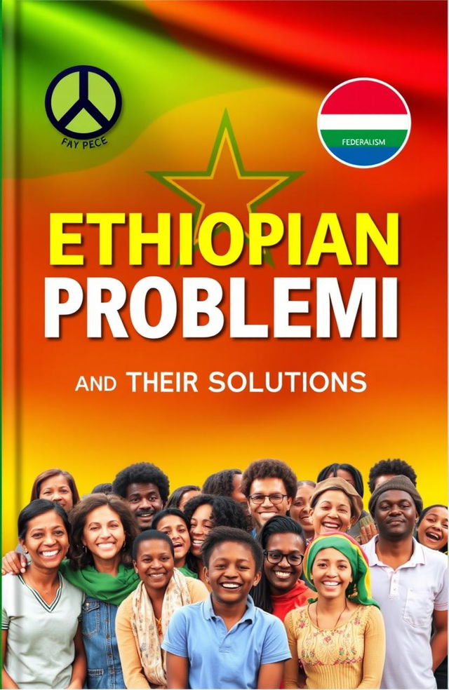 A book cover illustrating Ethiopian problems and their solutions