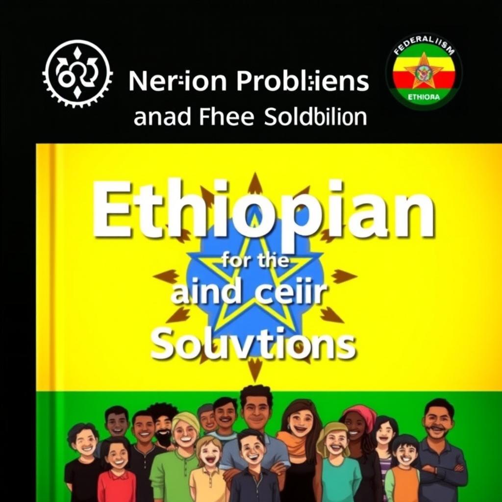 A book cover depicting Ethiopian problems and their solutions