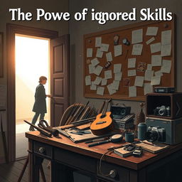 A thought-provoking illustration of the theme "The Power of Ignored Skills"