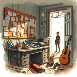 A thought-provoking illustration of the theme "The Power of Ignored Skills"