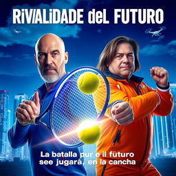 A movie poster titled 'Rivalidad del Futuro'