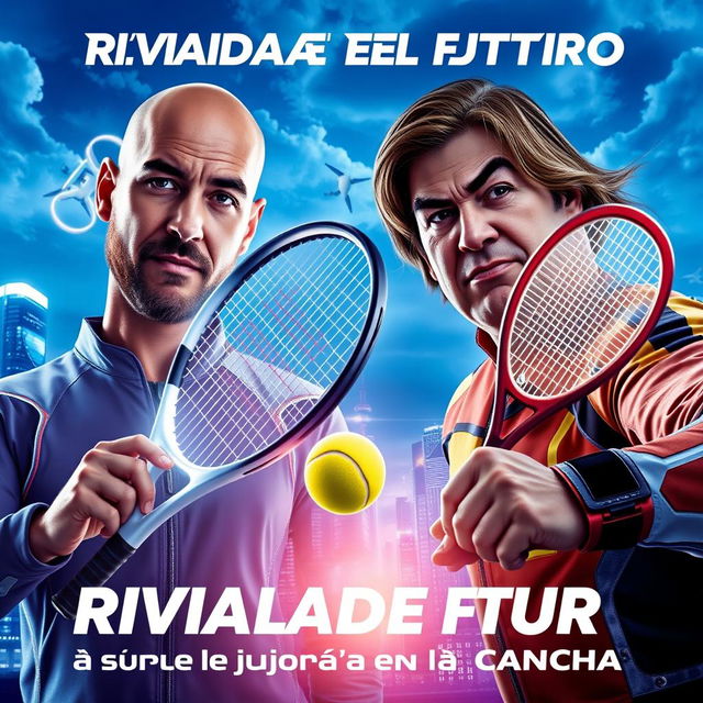 A movie poster titled 'Rivalidad del Futuro'