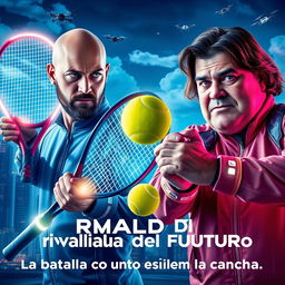 A movie poster titled 'Rivalidad del Futuro'