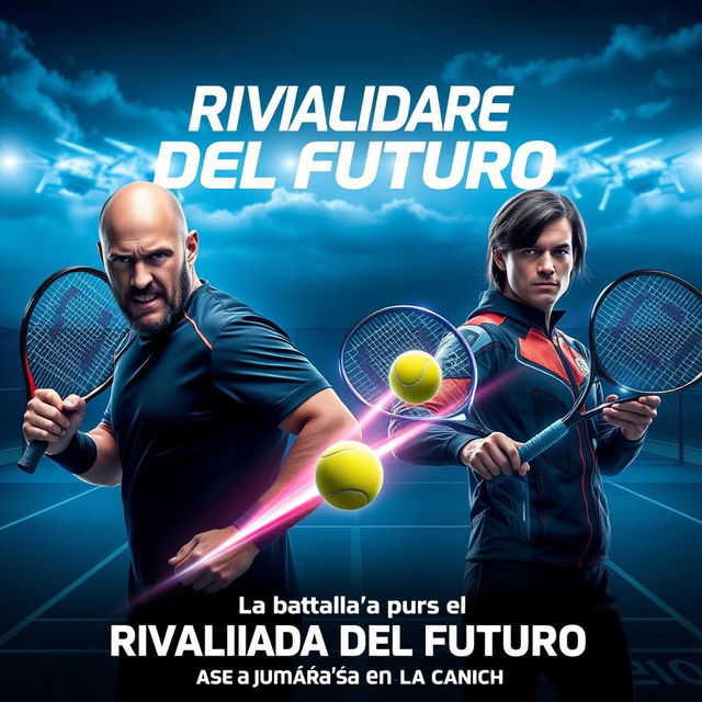 A movie poster titled 'Rivalidad del Futuro'