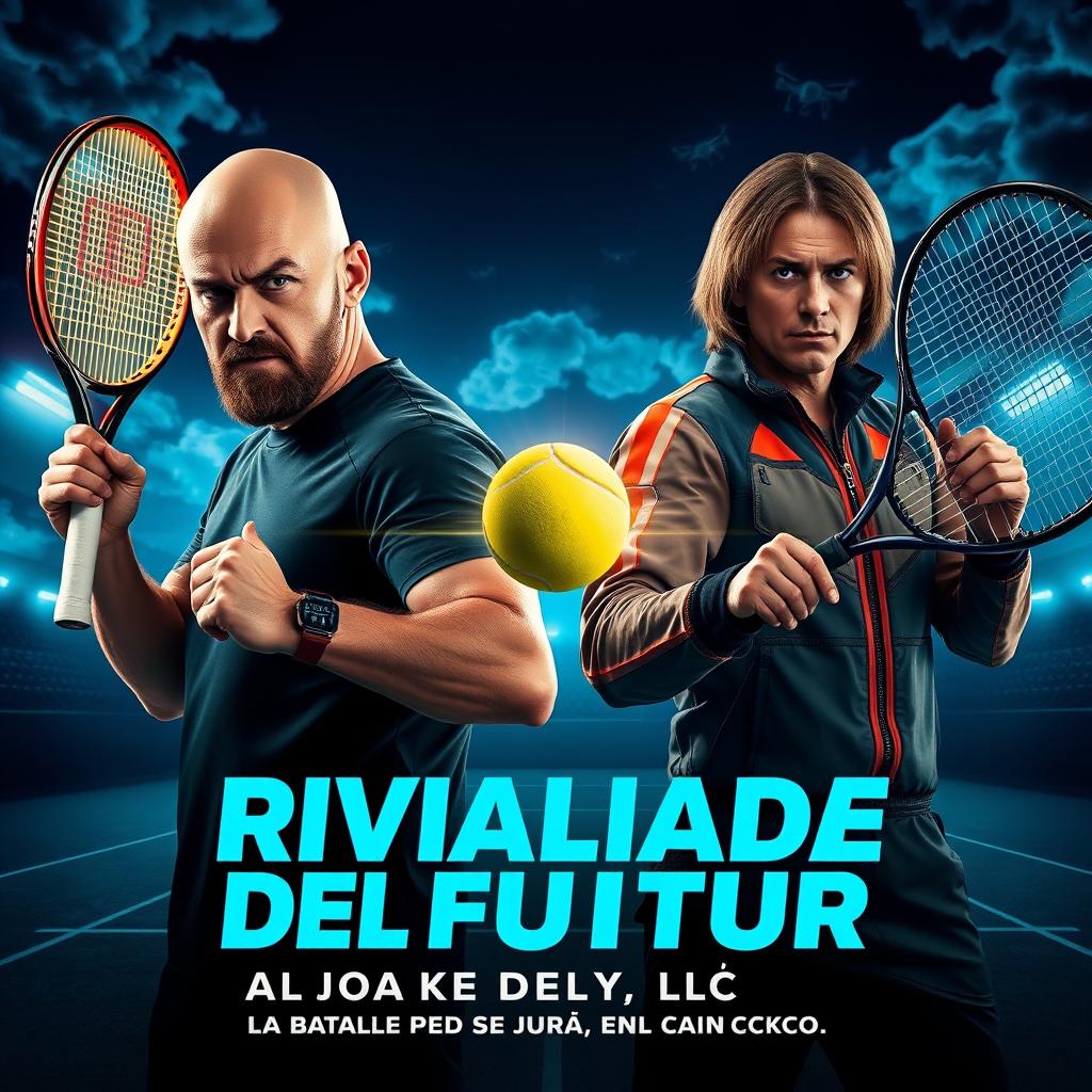 A movie poster titled 'Rivalidad del Futuro'