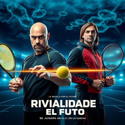 A movie poster titled 'Rivalidad del Futuro'