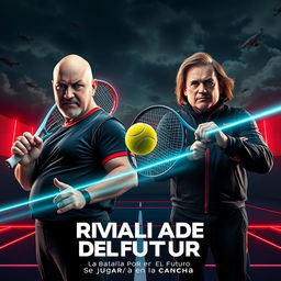A movie poster titled 'Rivalidad del Futuro'