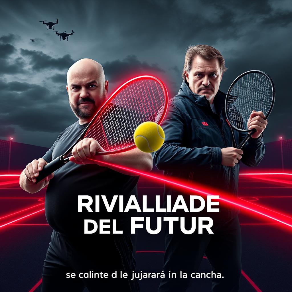 A movie poster titled 'Rivalidad del Futuro'