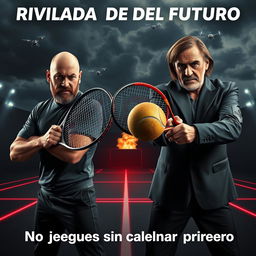 A movie poster titled 'Rivalidad del Futuro'