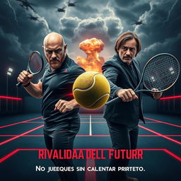 A movie poster titled 'Rivalidad del Futuro'