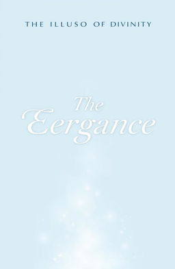 Cover illustration for the series 'The Illusion Of Divinity', titled 'The Eergance'