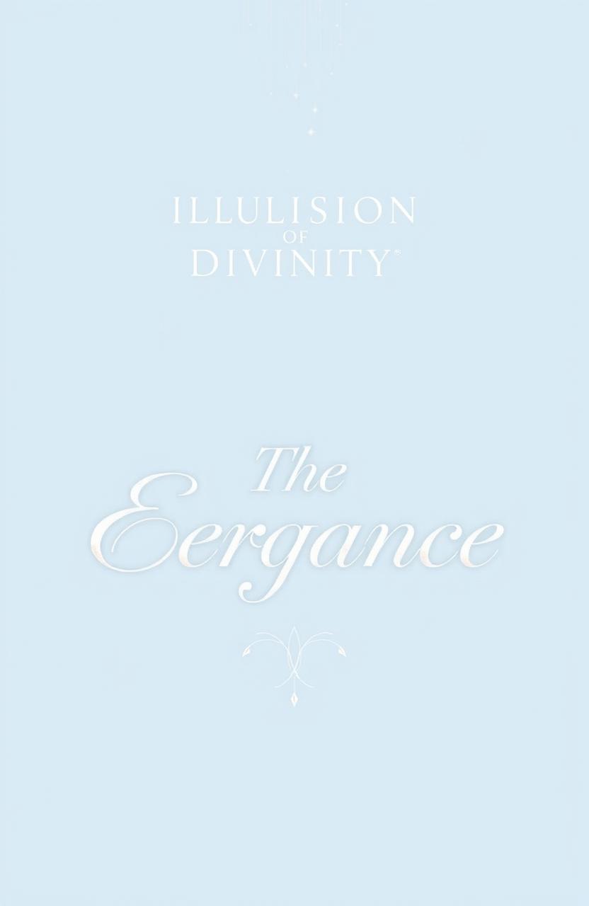 Cover illustration for the series 'The Illusion Of Divinity', titled 'The Eergance'