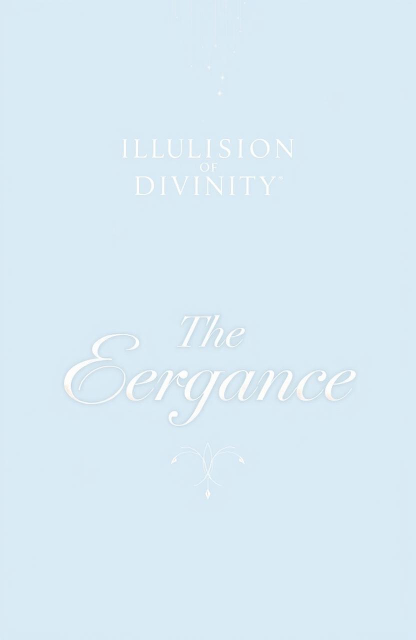 Cover illustration for the series 'The Illusion Of Divinity', titled 'The Eergance'