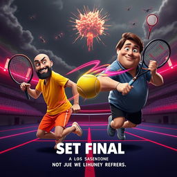 A movie poster titled 'Set Final' in Disney Pixar style