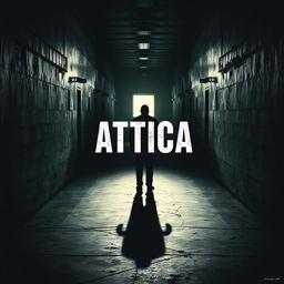 A dramatic poster for the film titled 'Attica'