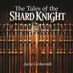 An impressive wall constructed entirely of swords, each featuring intricate and artistically crafted pommels that showcase a variety of designs and styles