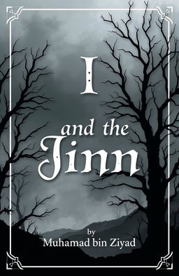 A book cover illustration featuring a mysterious and captivating design about jinn