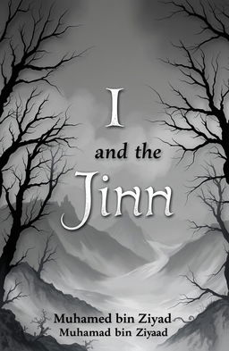 A book cover illustration featuring a mysterious and captivating design about jinn