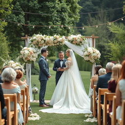 A stunning and enchanting wedding scene titled 'Perfect Pact