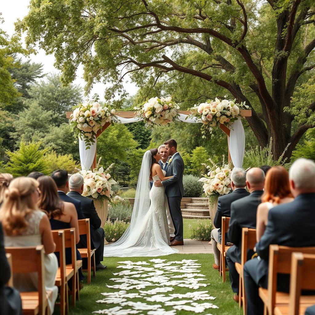 A stunning and enchanting wedding scene titled 'Perfect Pact