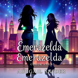 A stunning fantasy book cover titled "Emerazelda" by Abigail Snider