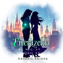 A stunning fantasy book cover titled "Emerazelda" by Abigail Snider