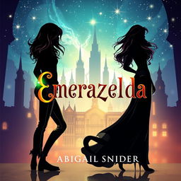 A stunning fantasy book cover titled "Emerazelda" by Abigail Snider