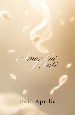 A delicate scene featuring floating kapuk randu (white silk cotton) fibers, infused with a smooth transparency effect to create a sense of lightness and movement