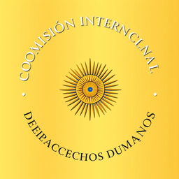 Create a professional logo featuring the emblem of Argentina at the center
