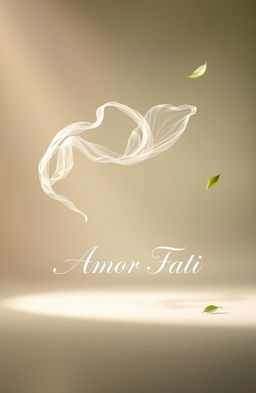 A serene and artistic scene featuring floating kapok fibers, delicately transparent to convey a sense of lightness and movement