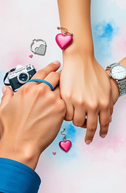 A close-up of two hands almost touching, symbolizing longing and connection