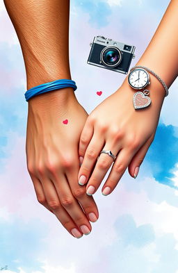 A close-up of two hands almost touching, symbolizing longing and connection