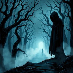 An enchanting and intriguing adult book cover design, illustrated in a captivating style that evokes a sense of mystery and thrill