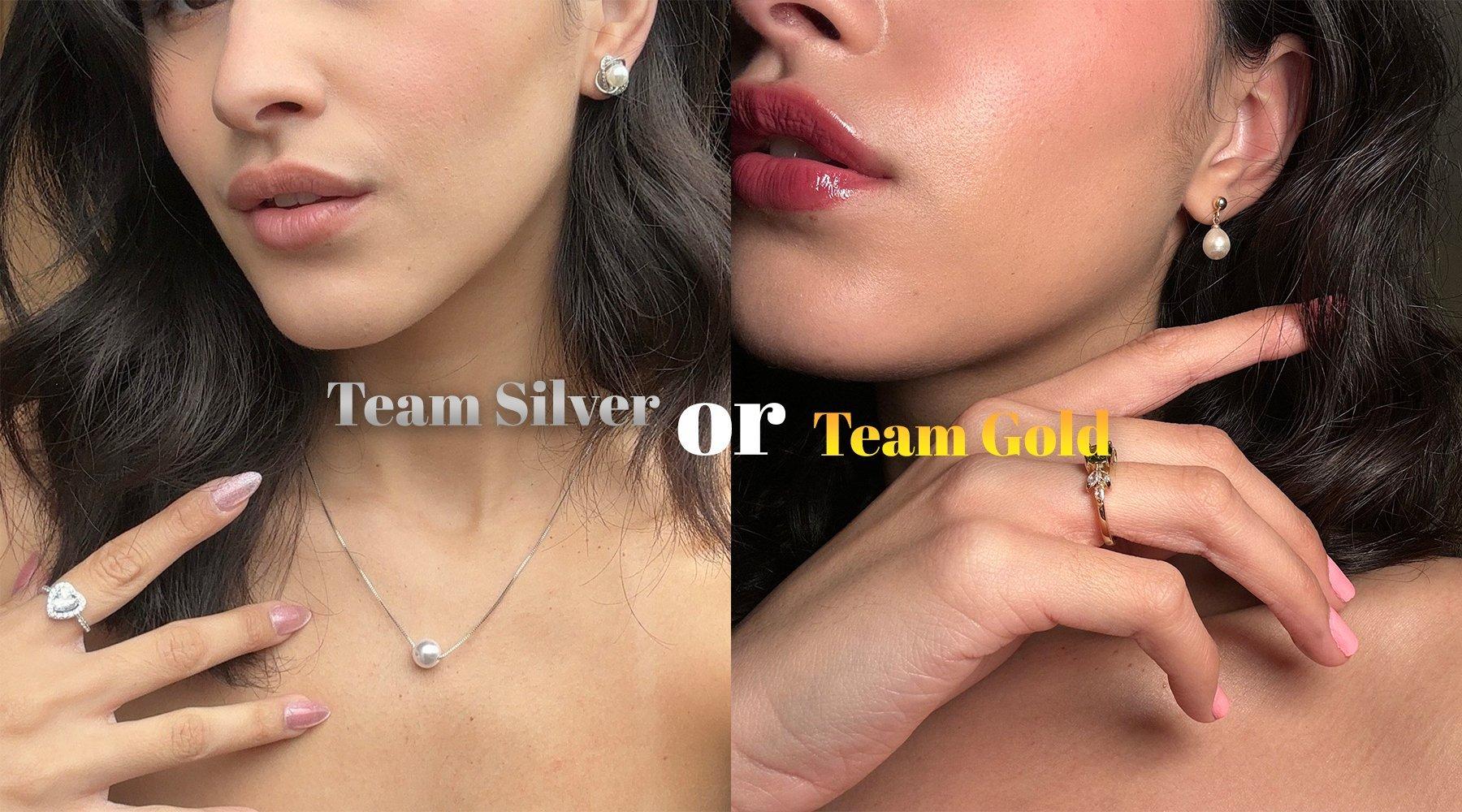 Immerse yourself in the world of jewelry and let us guide you to the perfect piece that reflects your style and persona. Are you team silver or team gold? Find out now!
