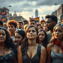 A powerful and empathetic visual narrative showcasing the challenges faced by the LGBT community