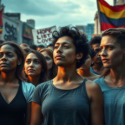A powerful and empathetic visual narrative showcasing the challenges faced by the LGBT community