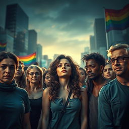 A powerful and empathetic visual narrative showcasing the challenges faced by the LGBT community