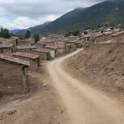 Suddenly, the tranquillity of the rejuvenated village is disrupted by an earthquake. Buildings shudder and the ground shakes, marking the onset of another challenge for this resilient community