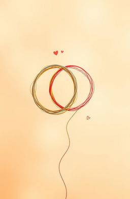 An abstract representation of a marriage as a unique, personal venture rather than a traditional business