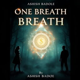 Book cover for 'One Breath' by Ashish Badole, designed at a size of 2560x1600 pixels
