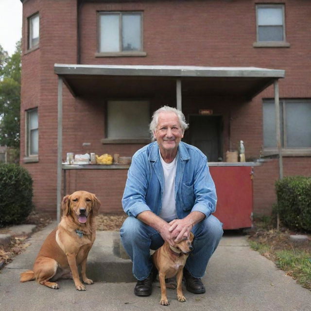 A heartwarming, yet bittersweet tale of a once-homeless hot dog seller, who becomes wealthy, buys a grand mansion, retires from his vending days, but ultimately grows old and falls ill, leaving a legacy of endurance and transformation