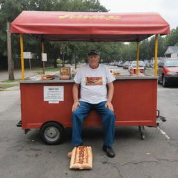 The poignant final chapter of the hotdog vendor's tale as he ends up in a hospital, his aging and frail form contrasting with the memories of his vibrant and tenacious past.