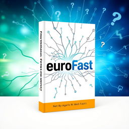 A sleek and modern book cover design for 'NeuroFast', featuring bold typography with the title prominently displayed at the center