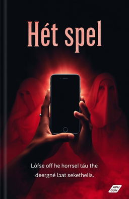 A book cover titled 'Het spel' prominently displayed in large, bold letters