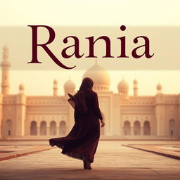 A captivating book cover for the title 'Rania', set in the Middle Ages during the Arabic/Islamic era