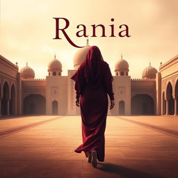 A captivating book cover for the title 'Rania', set in the Middle Ages during the Arabic/Islamic era