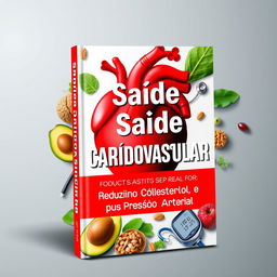 A captivating ebook cover design focusing on cardiovascular health
