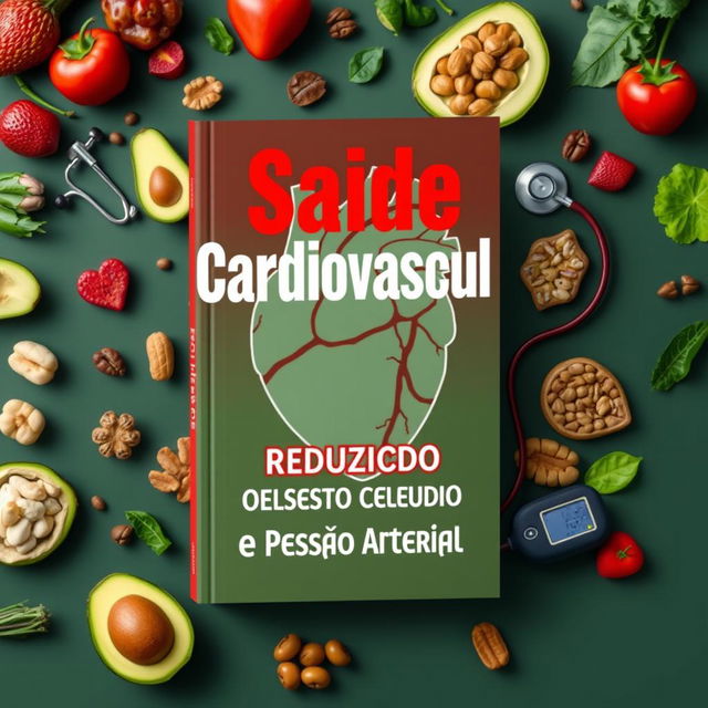 A captivating ebook cover design focusing on cardiovascular health