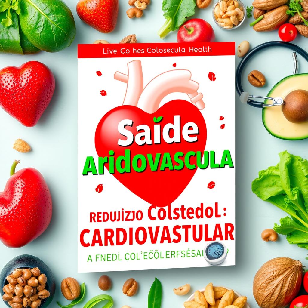 A captivating ebook cover design focusing on cardiovascular health