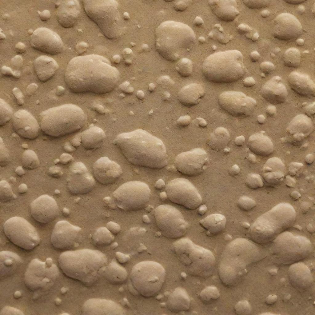 A closeup image of feed yeast, heavily detailed to show texture and color.